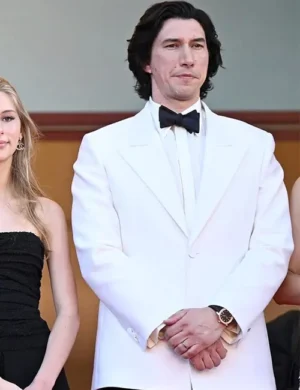 Megalopolis 2024 Premiere Adam Driver White Blazer