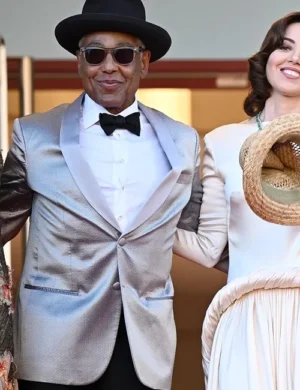 Megalopolis 2024 Premiere Giancarlo Esposito Silver Blazer