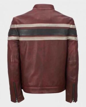 Men’s Retro Red Waxed Vintage Jacket 2024