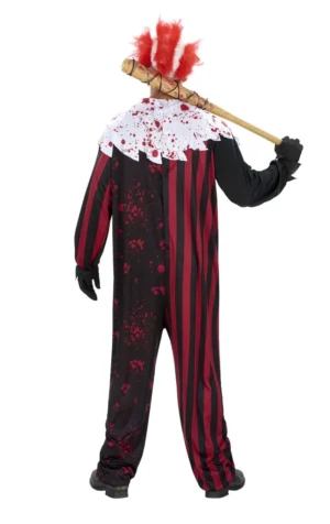 Mens Scary Clown Costume 2024