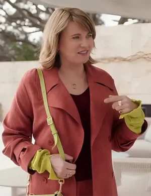 My Life Is Murder S04 Lucy Lawless Trench Coat