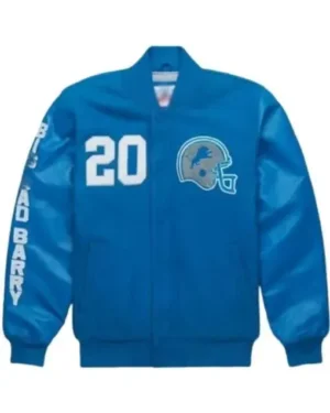 NFL Barry Sanders Varsity jacket 2024