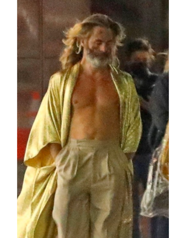 Poolman Chris Pine Gold Robe