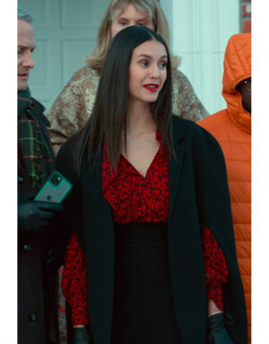 Reunion 2024 Nina Dobrev Cape Coat