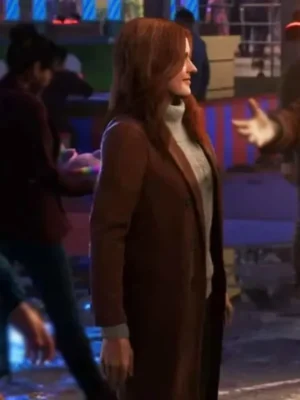 Spider-man 2 Mary Jane Brown Trench Coat