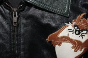 Tasmanian Devil Looney Tunes Leather Jacket 2024