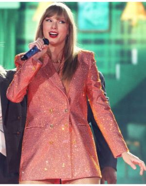 Taylor Swift Paris Eras Tour Orange Blazer