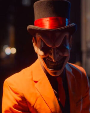 The Jester 2023 Michael Sheffield Orange Suit