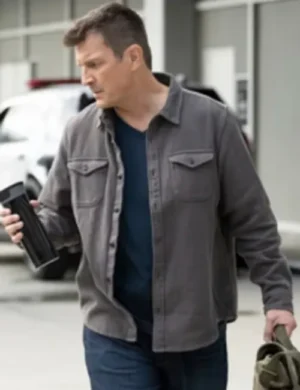 The Rookie Season 06 Nathan Fillion Cotton Jacket