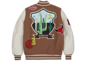 Travis Scott x Jordan Varsity Jacket 2024