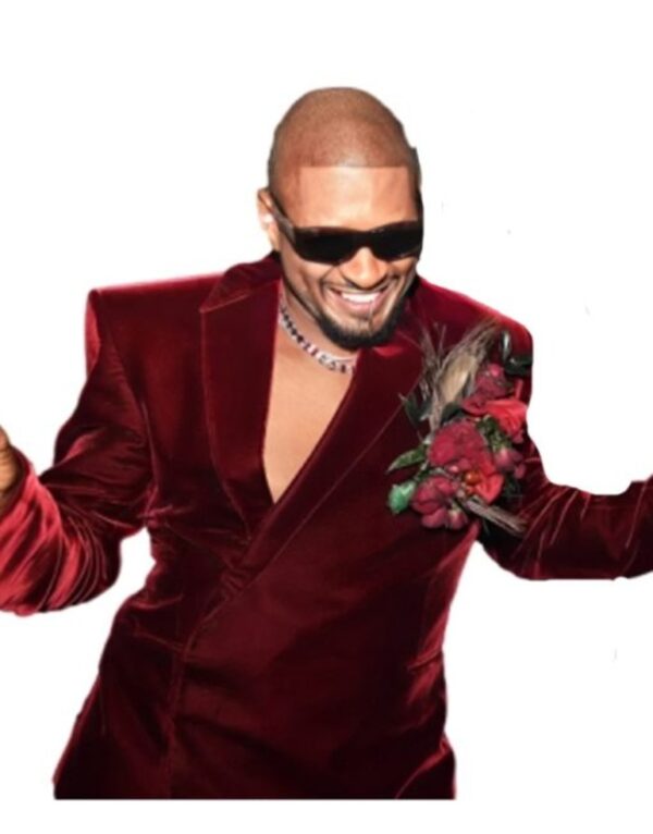 Usher Met Gala After Party Velvet Blazer 2024