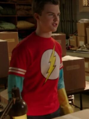 Young Sheldon S07 Iain Armitage Flash T-shirt