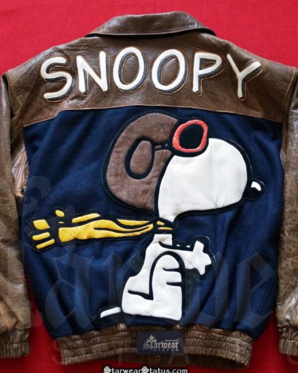 90’s Snoopy Peanuts Charlie Cartoon Jacket