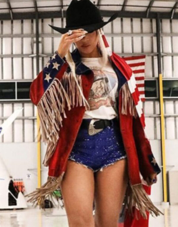 Coachella Beyonce Fringe Jacket 2024