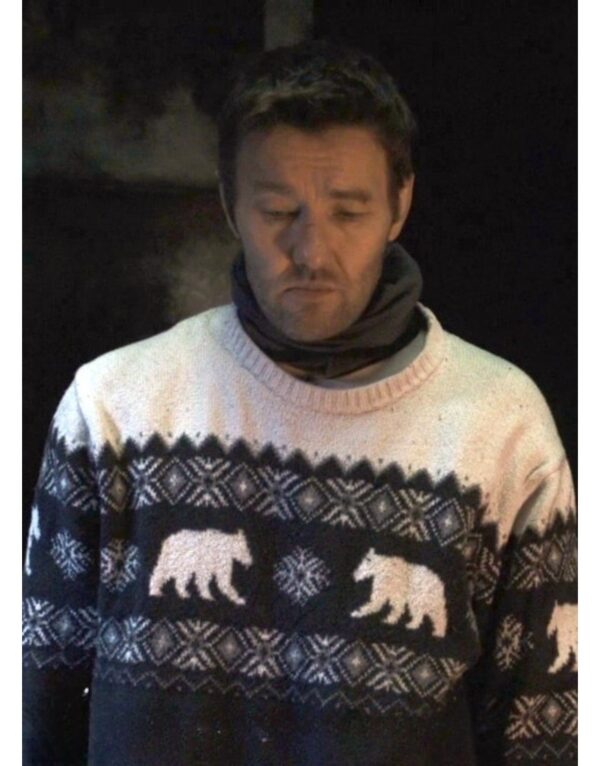 Dark Matter 2024 Joel Edgerton Fair Isle Sweater