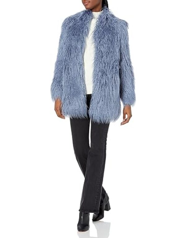 Geek Girl Emily Carey Fur Coat