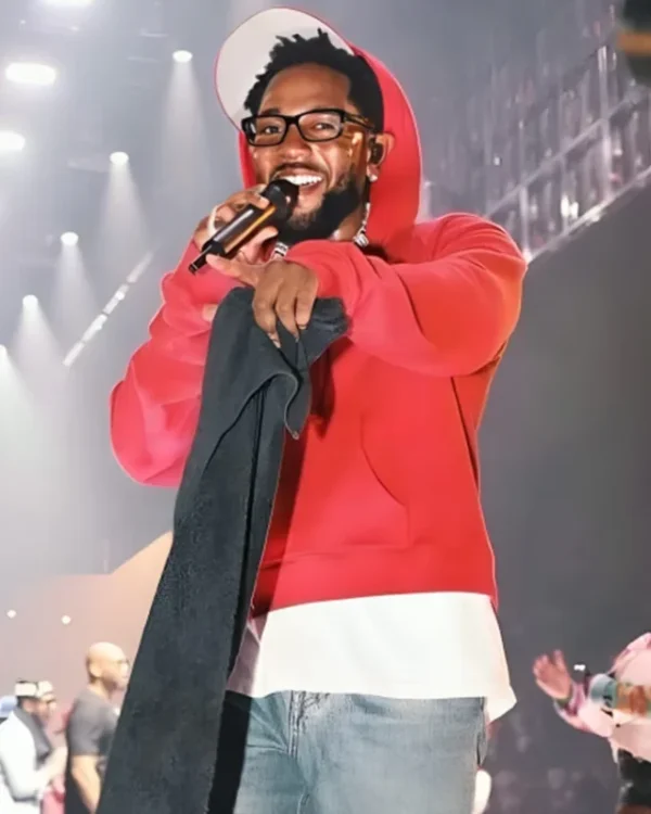 Kendrick Lamar Red Hoodie