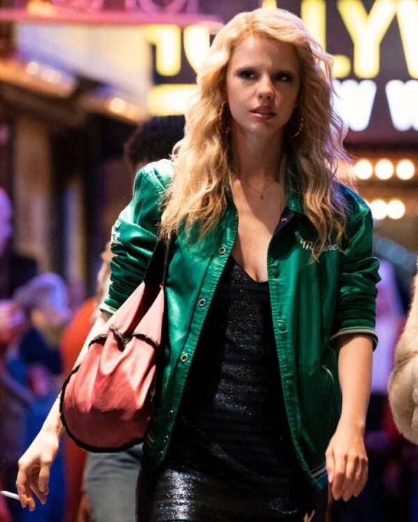 MaXXXine 2024 Mia Goth Green Jacket