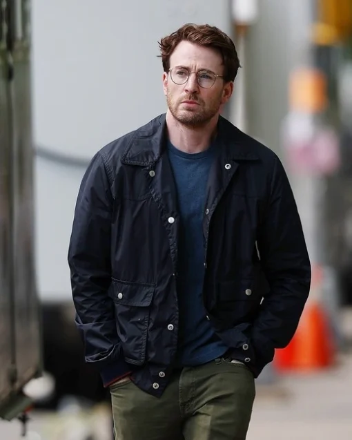 Materialists Chris Evans Black Jacket