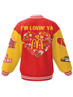 McDonalds Im Lovin It Baseball Jacket 2024