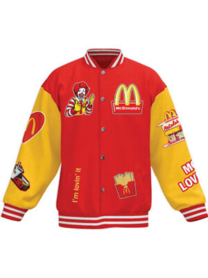 McDonalds Im Lovin It Baseball Jacket