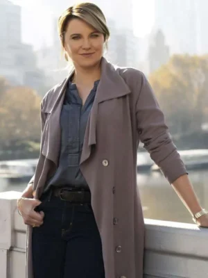My Life Is Murder Lucy Lawless Trench Coat