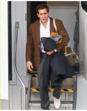 Presumed Innocent 2024 Jake Gyllenhaal Brown Coat