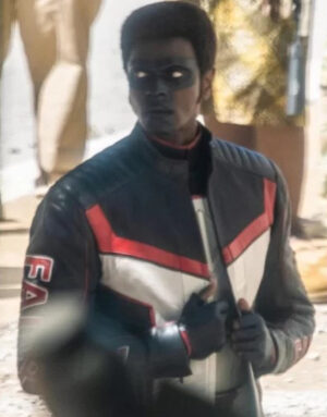 Superman 2025 Edi Gathegi Leather Jacket