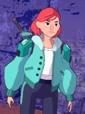 Game Dungeons of Hinterberg Luisa Green Bomber Jacket