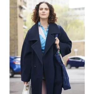 Jessica Brown Findlay The Flatshare Trench Coat