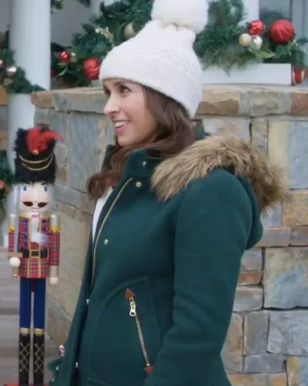 Lacey Chabert Haul Out The Holly Lit Up Jacket