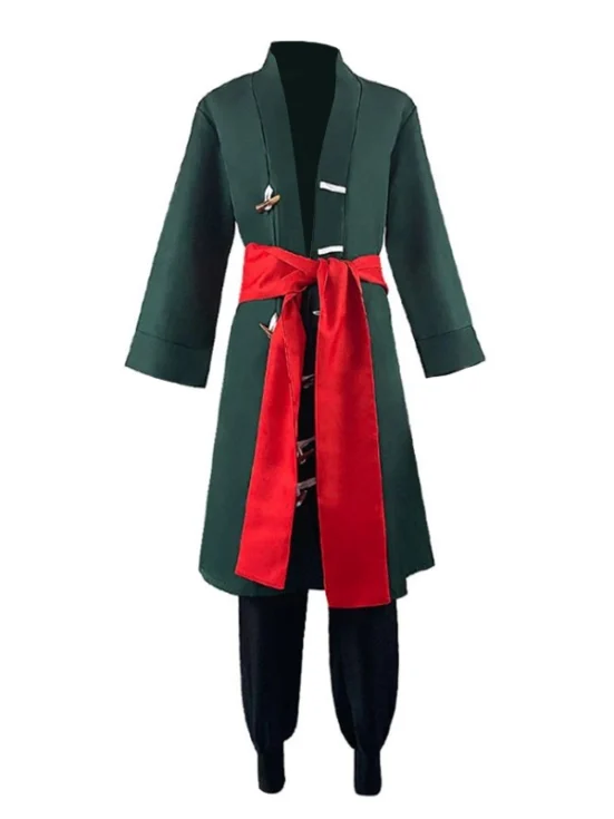 Anime One Piece Roronoa Zoro Costume