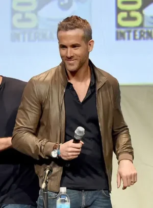 Ryan Reynolds Deadpool 3 Leather Jacket