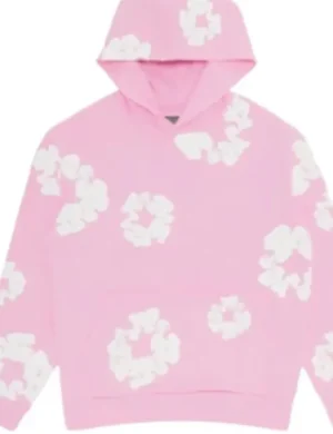 Simone Biles Rising S01 Pink Flower Pullover Hoodie 2024