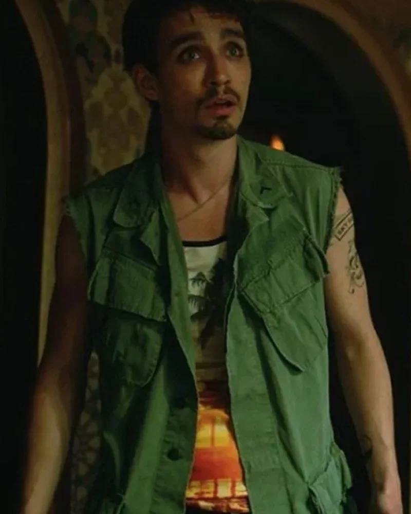 The Umbrella Academy Klaus Hargreeves Green Cotton Vest