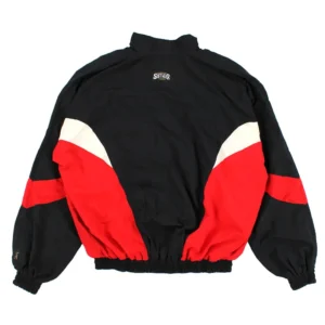 Black/Red 90’s Calgary Stampeders Full-Zip Jacket