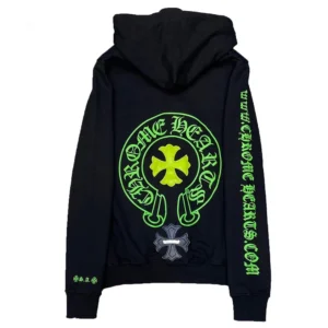 Chrome Hearts Green Glow Hoodie