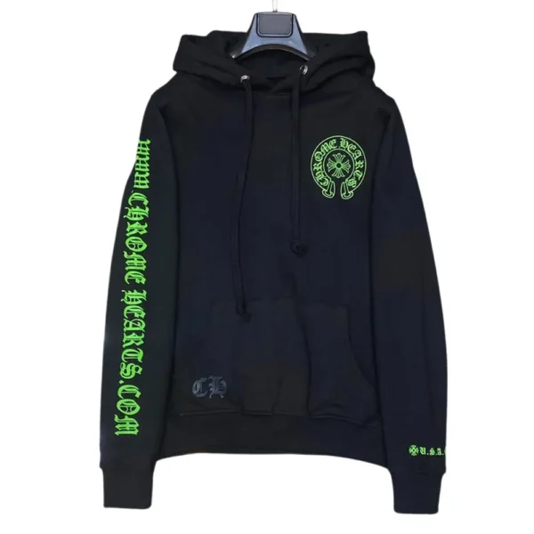 Chrome Hearts Green Glow Hoodie