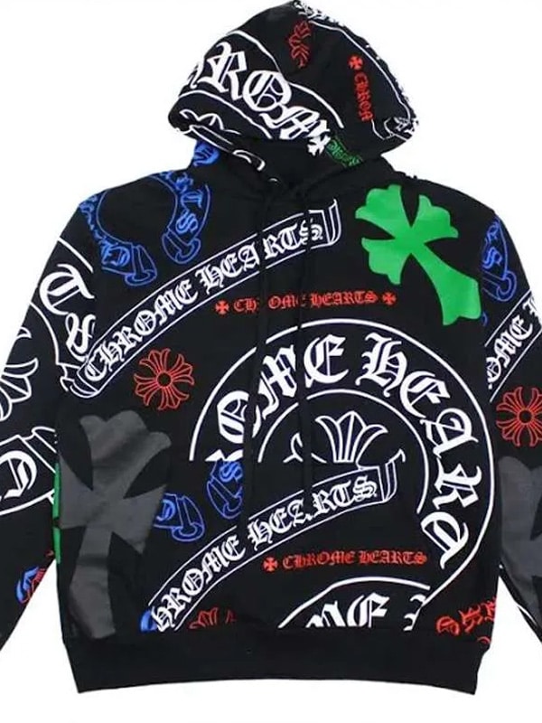 Chrome Hearts Multicolor Hooded Jacket