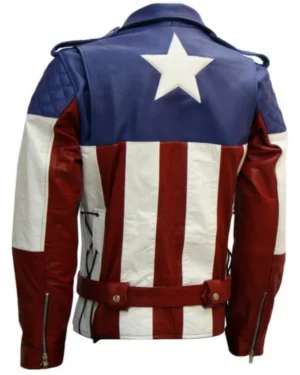 Avenger Hot Version Captain America Leather Jacket 2024