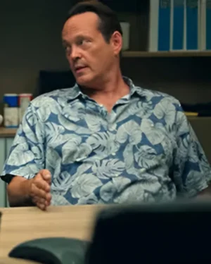 Bad Monkey Vince Vaughn Blue Hawaiian Shirt