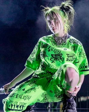 Billie Eilish Green Halloween Costume