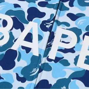 Blue Bape Hoodie 2024