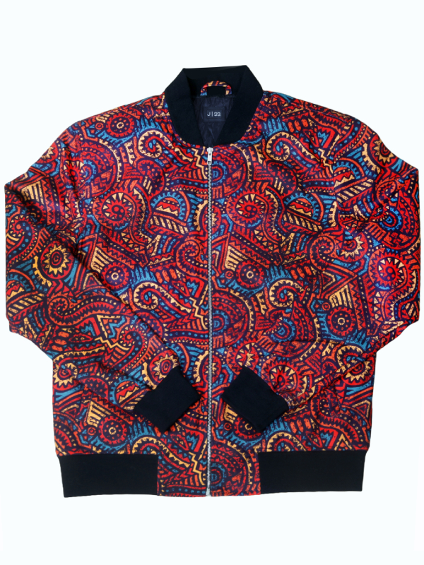 Doodle Art Bomber Jacket