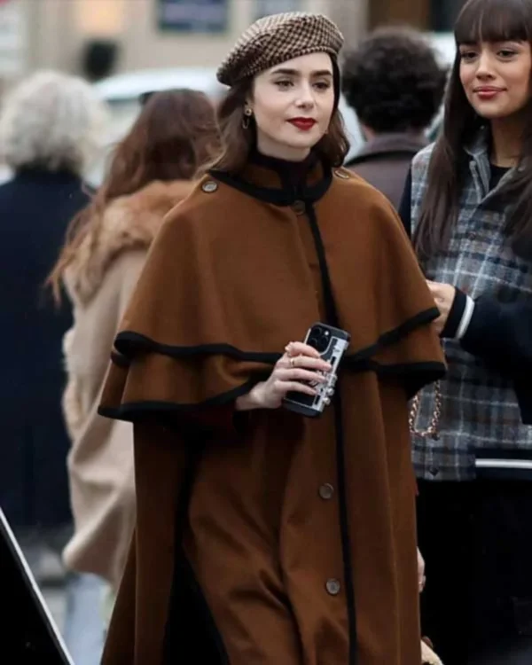 Emily In Paris Season 4 Cape Coat