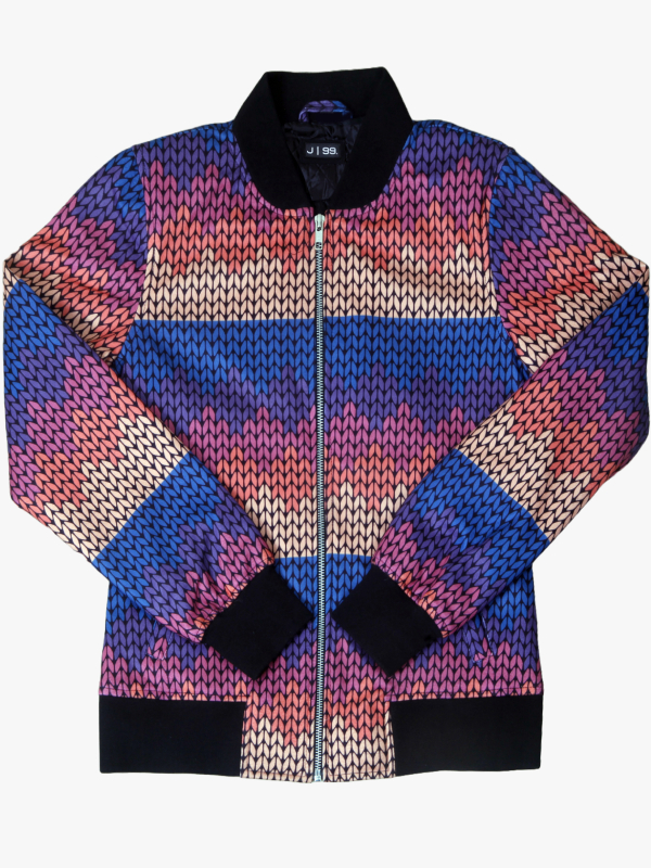 Geometrical Bomber Jacket