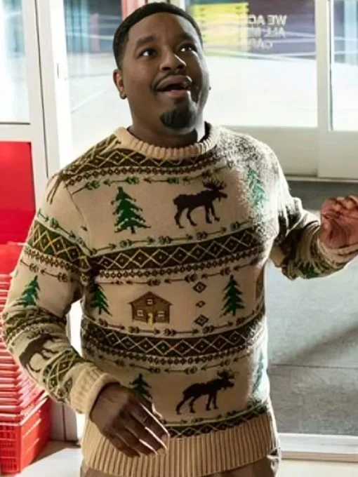 Harold And The Purple Crayon Lil Rel Howery Christmas Sweater