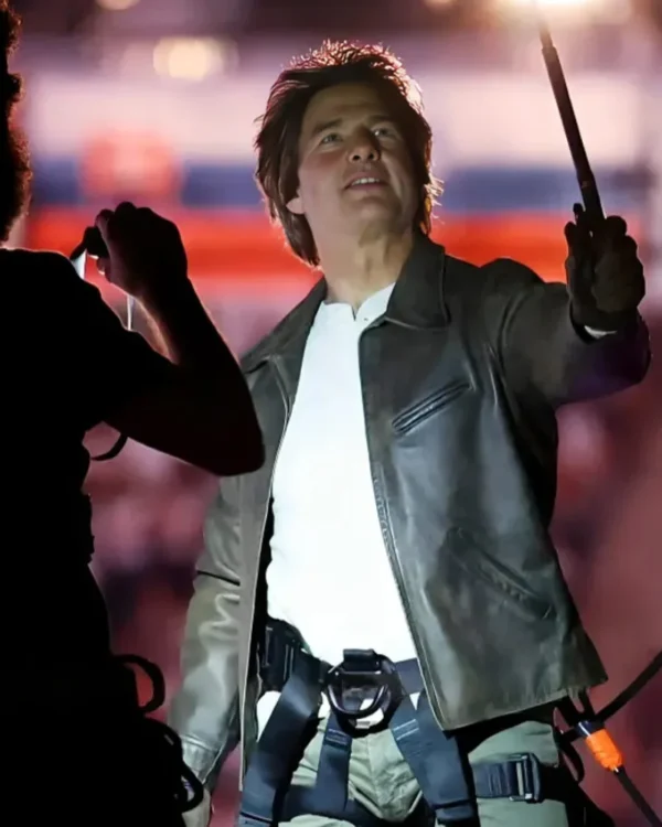 LA 28 Tom Cruise Leather Jacket 2024