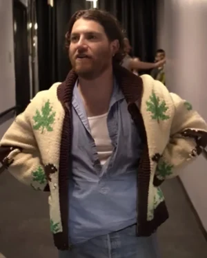 Mr. Throwback Adam Pally Cardigan