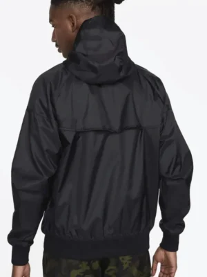 Nike Sportswear Windrunner Black Hooded Jacket 2024